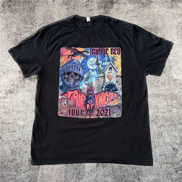 Trippie Red ‘Trip At Knight’ American Tour 2021 T-Shirt - Picture 1 of 12